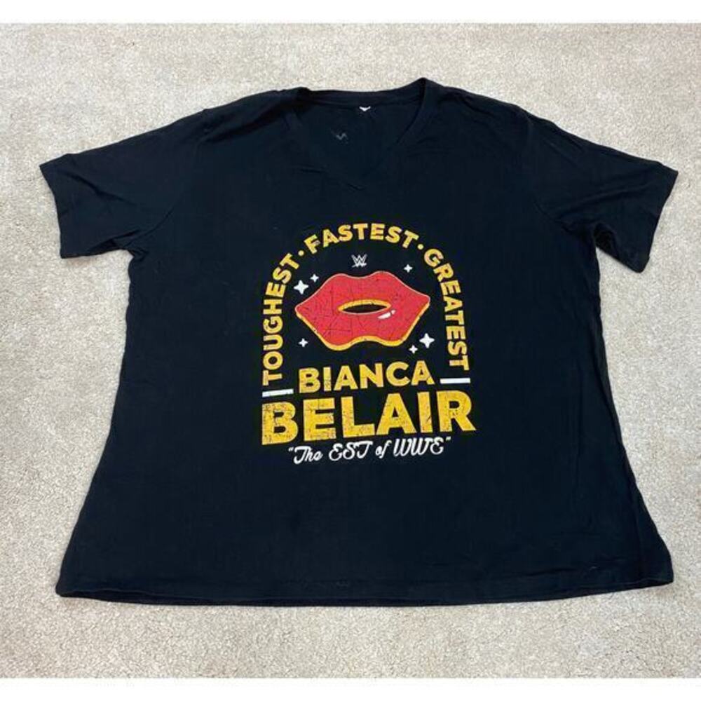 500 Level Bianca Belair The EST of WWE Graphic T-Shirt Size 2XL